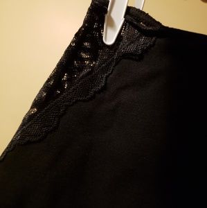 Black skirt lace